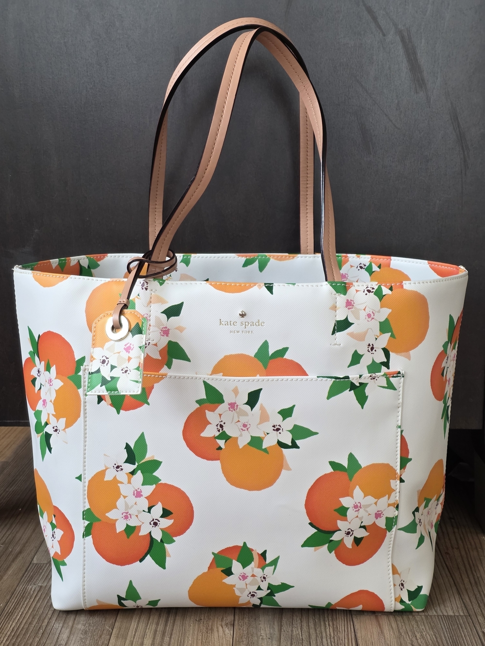 Kate Spade New York Harding Street Oranges Riley Tote